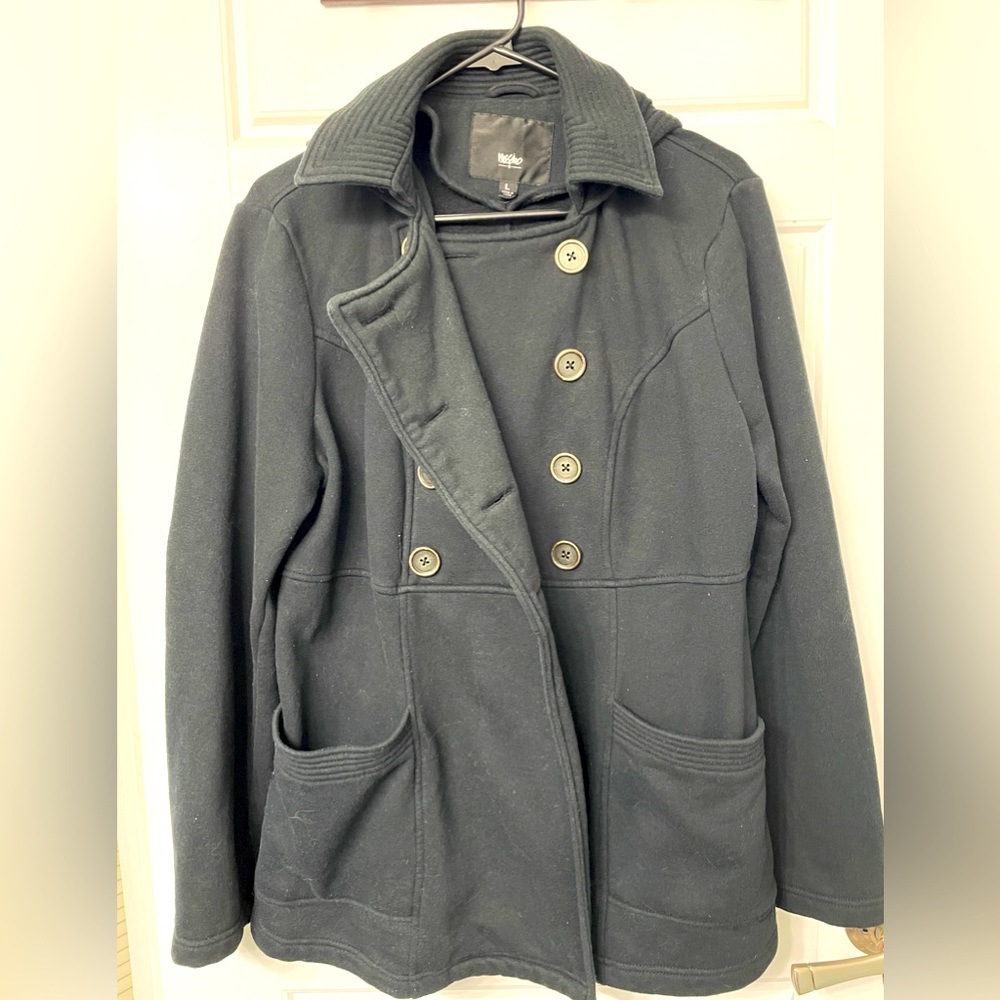 Black Pea Coat
